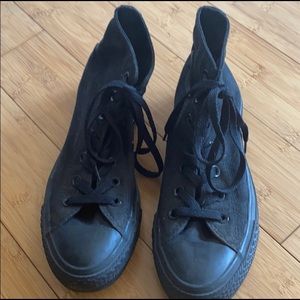 🐞 Converse All-Star high tops, black, size 7.5